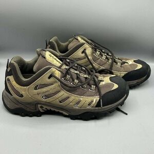 Columbia Black Rock Hiking Shoes Men Brown 10.5 Tan‎ Low Top Sneakers BM3120-103